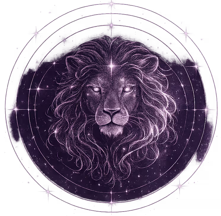 Leo ascendant icon